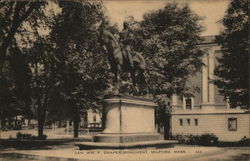 Gen. Wm. F. Draper Monument Milford, MA Postcard Postcard Postcard