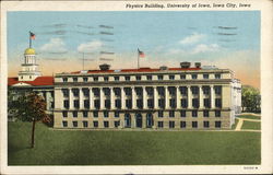 Physics Building, University of Iowa Iowa City, IA Postcard Postcard Postcard