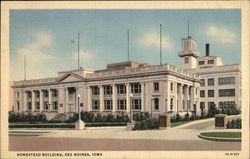 Homestead Building Des Moines, IA Postcard Postcard Postcard