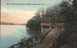 The Celebrated Kissing Bridge Postcard