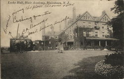 Locke Hall, Blair Academy Blairstown, NJ Postcard Postcard Postcard