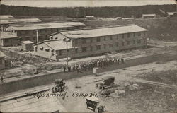 Troops Arriving, Camp Dix Fort Dix, NJ Postcard Postcard Postcard