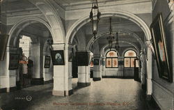 Hallway of Parliament Building Postcard