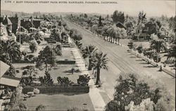 East Colorado Street from Hotel Maryland Pasadena, CA Postcard Postcard Postcard