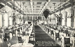 Hotel del Monte - Main Dining Room California Postcard Postcard Postcard