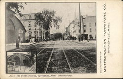 Old Grade Crossing Postcard