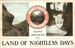 White Pass & Yukon Route Railroad (Scenic) Postcard Postcard Postcard