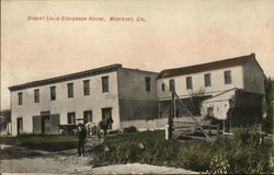 Robert Louis Stevenson House Monterey, CA Postcard Postcard Postcard