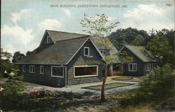 Iron Building, Jamestown Exposition, 1907 Postcard