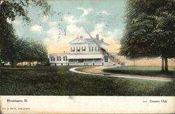 Country Club Bloomington, IL Postcard Postcard Postcard