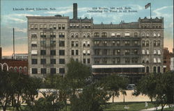 Lincoln Hotel Nebraska Postcard Postcard Postcard