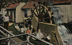 Old Mill, Steeplechase Park, Coney Island Postcard