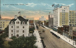 O Street, Looking East Lincoln, NE Postcard Postcard Postcard