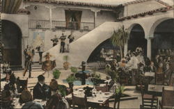 Casino Patio, Hotel Agua Caliente Tijuana, Mexico Postcard Postcard Postcard