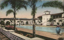 Spa Plunge Hotel Postcard