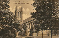 Western Reserve University - Amasa Stone Memorial Chapel Cleveland, OH Postcard Postcard Postcard