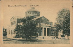 Library, Miami University Oxford, OH Postcard Postcard Postcard