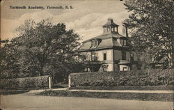 Yarmouth Academy Nova Scotia Canada Postcard Postcard Postcard