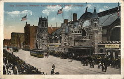 The Coliseum, Wabash Avenue and 16th Street Chicago, IL Postcard Postcard Postcard