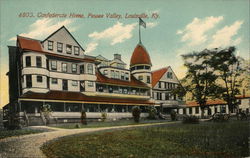 Confederate Home, Pewee Valley Postcard