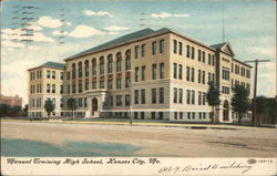 Manual Training High School Postcard