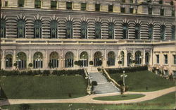 Fairmont Hotel and Lawn Postcard