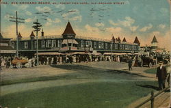 Forest Pier Hotel, Old Orchard Street Old Orchard Beach, ME Postcard Postcard Postcard