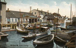 Public Landing Portland, ME Postcard Postcard Postcard