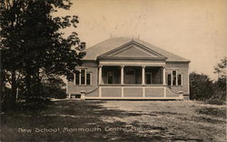 New School Monmouth, ME Postcard Postcard Postcard