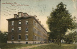 Parker Hall, Bates College Lewiston, ME Postcard Postcard Postcard