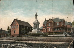 Soldier's Monument Postcard