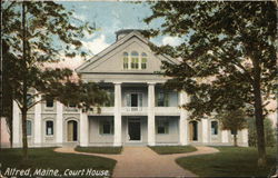 Court House Alfred, ME Postcard Postcard Postcard