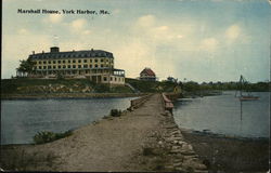 Marshall House York Harbor, ME Postcard Postcard Postcard