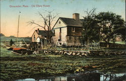 Old Ellery House Gloucester, MA Postcard Postcard Postcard