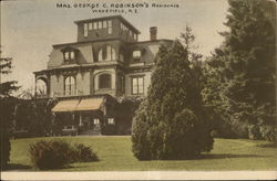 Mrs. George C. Robinson's Residence Wakefield, RI Postcard Postcard Postcard