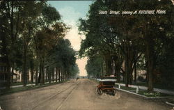 South Street Looking North Pittsfield, MA Postcard Postcard Postcard