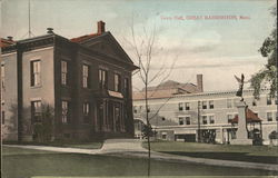 Town Hall Great Barrington, MA Postcard Postcard Postcard