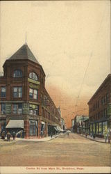 Centre St. from Main St. Postcard