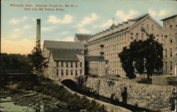 American Thread Co. Mill No. 1 Willimantic, CT Postcard Postcard Postcard