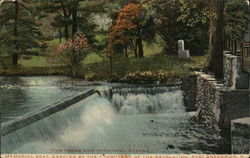 The Forge and Nathaniel Greene Memorial Seat Postcard