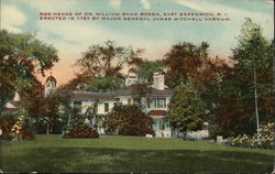 Residence of Dr. William Shaw Brown East Greenwich, RI Postcard Postcard Postcard