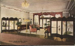 Music Room - Moana Hotel Honolulu, HI Postcard Postcard Postcard