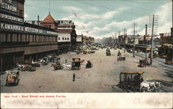 West Street and Jersey Ferries Postcard