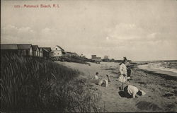 Matunuck Beach South Kingstown, RI Postcard Postcard Postcard