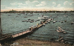 Marblehead Harbor Postcard