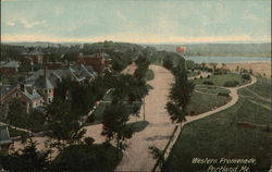 Western Promenade Portland, ME Postcard Postcard Postcard