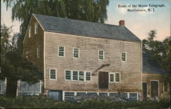 Home of the Morse Telegraph Morristown, NJ Postcard Postcard Postcard