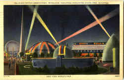 Elgin Watch Observatory 1939 NY World's Fair Postcard Postcard