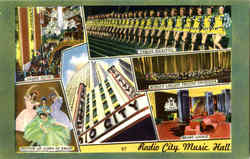 Radio City Music Hall New York City, NY Postcard Postcard