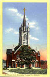 St. Mary's Of The Mountains Virginia, NV Postcard Postcard